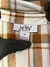 Just Polly Plaid Brown Long Sleeve Button-Down Shirt Size M - photo 7
