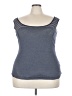 Unbranded Blue Sleeveless Top Size 3X - photo 1