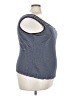 Unbranded Blue Sleeveless Top Size 3X - photo 4