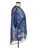 Unbranded Paisley Blue 3/4 Sleeve Blouse Size XL - photo 4