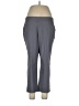 Simply Vera Vera Wang Solid Gray Active Pants Size L - photo 1