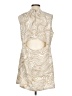 Open Edit 100% Polyester Graphic Ivory Cocktail Dress Size L - photo 2