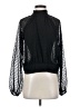 Assorted Brands 100% Polyester Black Long Sleeve Blouse Size S - photo 1