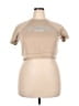 Assorted Brands Tan Short Sleeve Top Size 4X - photo 1