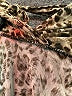 Unbranded Animal Print Brown Cocktail Dress Size L - photo 6