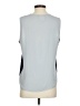 BCBGMAXAZRIA Color Block Blue Sleeveless Blouse Size XS - photo 2