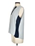 BCBGMAXAZRIA Color Block Blue Sleeveless Blouse Size XS - photo 5