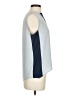 BCBGMAXAZRIA Color Block Blue Sleeveless Blouse Size XS - photo 4