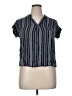 Sweet Wanderer 100% Rayon Blue Short Sleeve Blouse Size XL - photo 1
