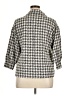 Ann Taylor Houndstooth Gray Pullover Sweater Size XL - photo 2