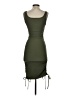 Unbranded Solid Green Cocktail Dress Size XS - photo 2
