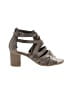 Dollhouse Gray Tan Ankle Boots Size 8 1/2 - photo 1