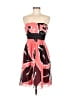 Max and Cleo 100% Polyester Graphic Pink Cocktail Dress Size 8 - photo 1