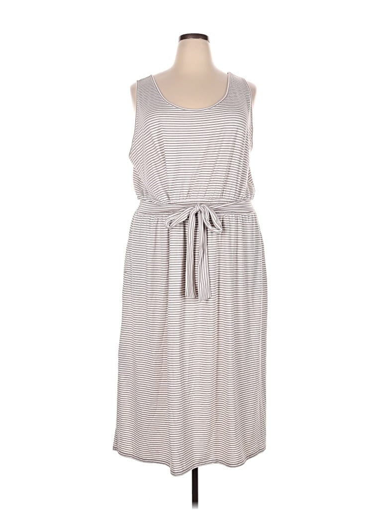 Pre-owned Cato Casual Dress In Gray