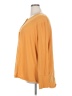 Evy's Tree Yellow Long Sleeve Blouse Size 2X - photo 5