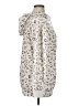 Shein Animal Print White Poncho Size XL - photo 1