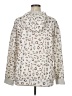 Shein Animal Print White Poncho Size XL - photo 4