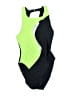 Anne Cole Color Block Green One Piece Swimsuit Size P (petite) - photo 1