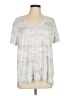 Mud Pie Camo Gray Short Sleeve T-Shirt Size L - photo 1