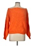 Unbranded 100% Acrylic Orange Pullover Sweater Size L - photo 1