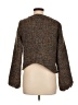 Line & Dot Tweed Brown Pullover Sweater Size M - photo 2