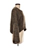 Line & Dot Tweed Brown Pullover Sweater Size M - photo 4