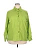 Unbranded Green Long Sleeve Button-Down Shirt Size 3X - photo 1