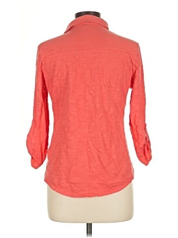 Jones New York 3/4 Sleeve Button-Down Shirt (view 2)