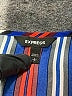 Express Stripes Blue Short Sleeve Blouse Size S - photo 7