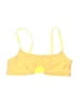 Unbranded Yellow Swimsuit Top Size M (estimated) - photo 1