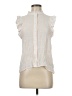 decker 100% Polyester White Sleeveless Blouse Size M - photo 1