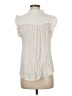 decker 100% Polyester White Sleeveless Blouse Size M - photo 2