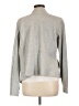 Caslon 100% Cotton Gray Cardigan Size L - photo 2