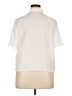 Shein 100% Polyester Ivory Short Sleeve Blouse Size 0X - photo 2