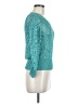 SWEATER WORKS 100% Polyester Teal Pullover Sweater Size M - photo 4