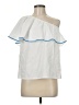 MLM LABEL 100% Cotton White Short Sleeve Top Size M - photo 1