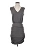 Nine West Solid Gray Casual Dress Size XS - photo 1