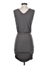 Nine West Solid Gray Casual Dress Size XS - photo 2