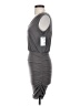 Nine West Solid Gray Casual Dress Size XS - photo 5