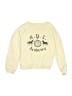 Crewcuts 100% Cotton Yellow Sweatshirt Size 10 - 11 - photo 1