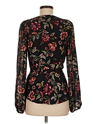 A.L.C. Long Sleeve Silk Top (view 2)