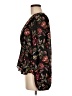 A.L.C. 100% Silk Black Long Sleeve Silk Top Size 6 - photo 5