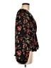 A.L.C. 100% Silk Black Long Sleeve Silk Top Size 6 - photo 4