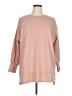 Evri Pink Sweatshirt Size 1X - photo 1