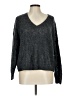 Madewell Metallic Gray Pullover Sweater Size L - photo 1