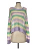 idem ditto 100% Acrylic Color Block Purple Pullover Sweater Size S - photo 1