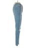 Express Hearts Blue Jeans Size 0R - photo 4