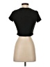 Princess Polly Black Short Sleeve Top Size 4 - photo 2