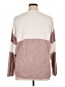 Blue Rain Color Block Pink Pullover Sweater Size XL - photo 2