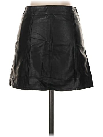 Divided by H&M Faux Leather Skirt (view 2)